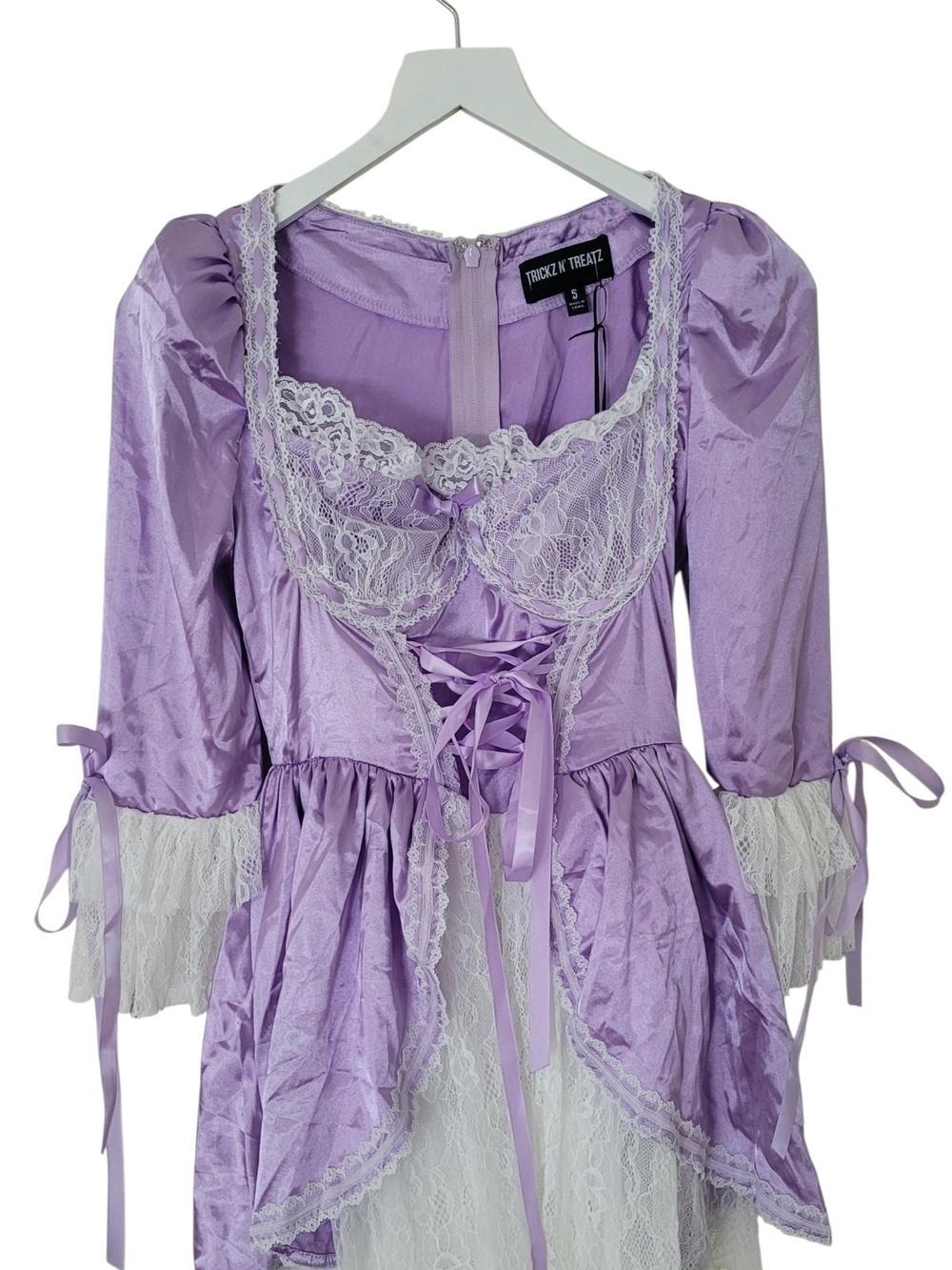 Dolls Kill Trickz N’ Treatz Cake Queen Costume Dress - Light Purple Size Small